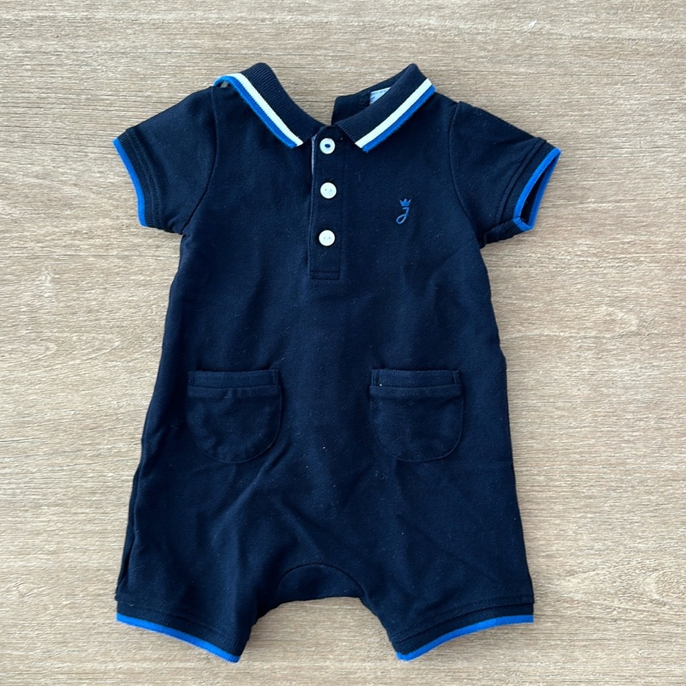 Jacadi 3 Month Baby Boy romper